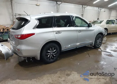 2013 Infiniti Jx35 from USA, damaged, VIN 5N1AL0MM5DC349860